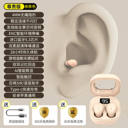 Mini Pro4SS Invisible True Wireless Bluetooth Earbuds