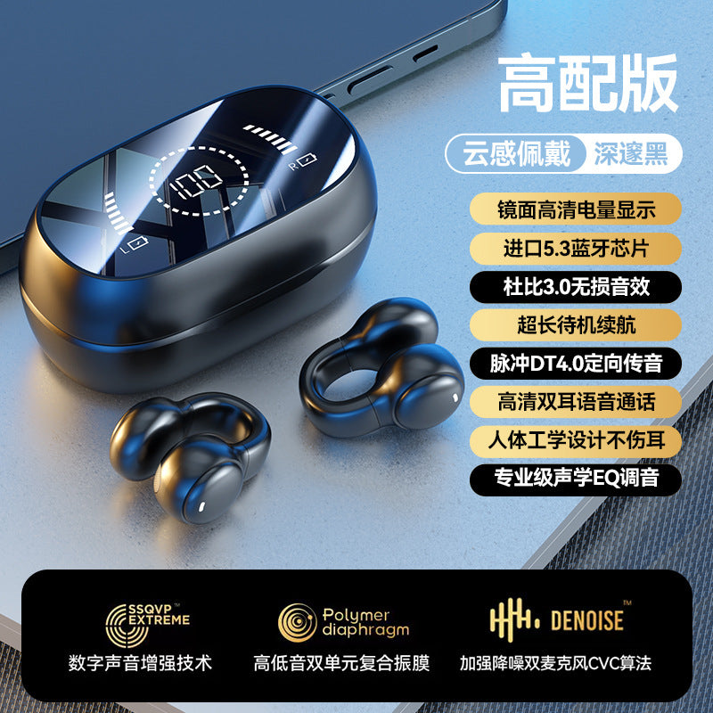 M55 Bone Conduction Bluetooth Earphones for Sports